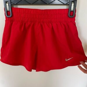 Nike Women's Red Running Shorts
